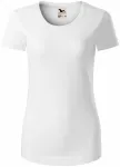 Dámské triko, organická bavlna, bílá