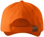 Levná 5-panelová kšiltovka, oranžová