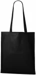 Levná bavlněná nákupní taška, černá