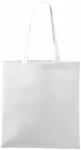 Levná nákupní taška středně velká, bílá