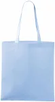Levná nákupní taška středně velká, nebeská modrá