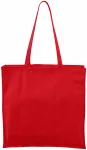 Levná nákupní taška velká, červená