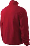 Levná pánska fleecová bunda, marlboro červená