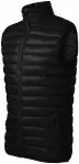 Levná pánská prošívaná vesta, černá