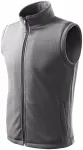 Levná vesta klasická, ocelovo sivá