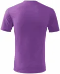 Levné dětské tričko klasické, fialová