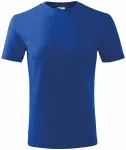 Levné dětské tričko klasické, kráľovská modrá