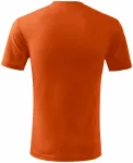 Levné dětské tričko klasické, oranžová