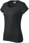 Levné odolné dámské tričko tlustší, ebony gray