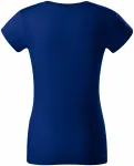 Levné odolné dámské tričko tlustší, kráľovská modrá
