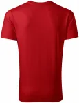 Levné odolné pánské tričko, červená
