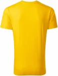 Levné odolné pánské tričko tlustší, žlutá