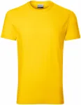 Levné odolné pánské tričko tlustší, žlutá
