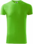Levné pánské módní tričko, jablkově zelená