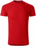 Levné pánské sportovní tričko, červená