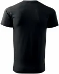 Levné pánské triko jednoduché, černá