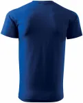 Levné pánské triko jednoduché, kráľovská modrá