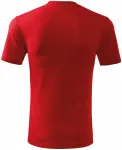 Levné pánské triko klasické, červená