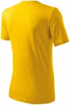 Levné pánské triko klasické, žlutá