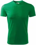 Levné sportovní tričko pro děti, trávově zelená