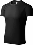 Levné sportovní tričko unisex, černá