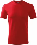 Levné tričko hrubé, červená
