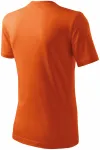 Levné tričko hrubé, oranžová