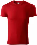Levné tričko lehké, červená