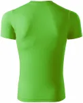 Levné tričko lehké s krátkým rukávem, jablkově zelená