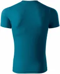 Levné tričko lehké s krátkým rukávem, petrol blue