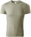 Levné tričko lehké s krátkým rukávem, svetlá khaki