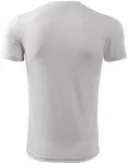 Levné tričko s asymetrickým průkrčníkem, bílá